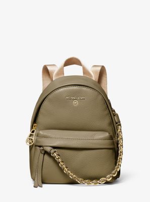 Slater Extra-Small Pebbled Leather Convertible Backpack | Michael Kors