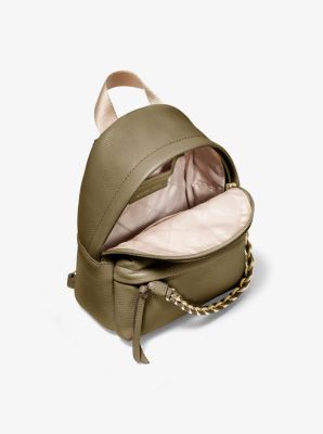 Michael Kors Moss high quality Pebbled Leather Backpack