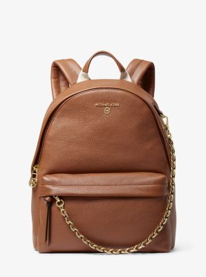 Slater Medium Pebbled Leather Backpack | Michael Kors