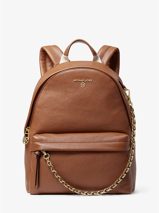 michaelkors.com | Slater Medium Pebbled Leather Backpack