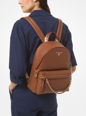 Michael kors slater medium pebbled leather backpack sale