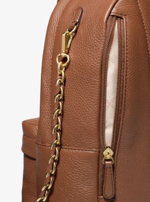 Slater Medium Pebbled Leather Backpack image number 4