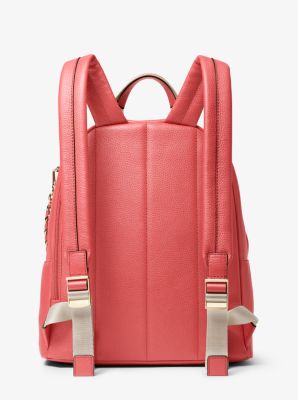 Sac à dos Slater de taille moyenne en cuir grainé in DAHLIA | Michael Kors