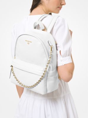 Slater Medium Pebbled Leather Backpack