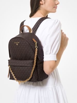 Slater Medium Logo Backpack Michael Kors