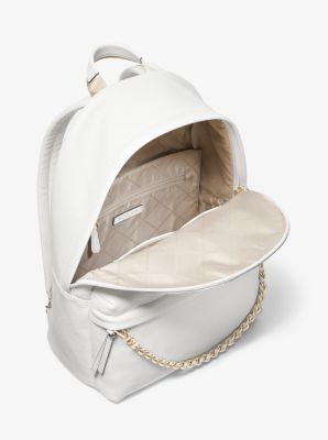 Slater Large Pebbled Leather Backpack image number 1