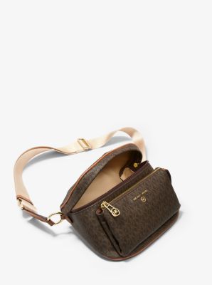 michael kors logo sling bag