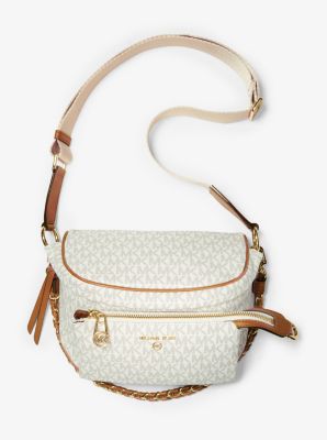 michael kors logo sling bag