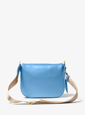 michael kors blue sling bag
