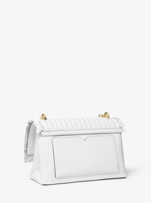 Schultertasche Cece Medium aus gewebtem Leder image number 2