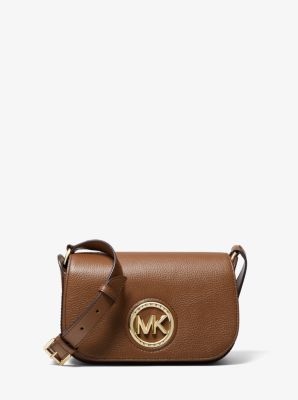 Samira Small Pebbled Leather Crossbody Bag