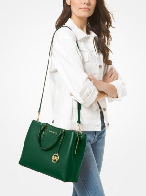Grand sac porté main Camille en cuir grainé image number 2