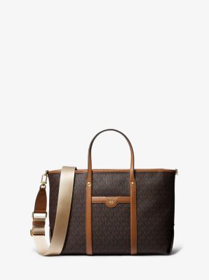 michael kors brown tote bag