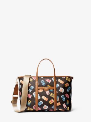 Beck Medium Printed Logo Tote Bag