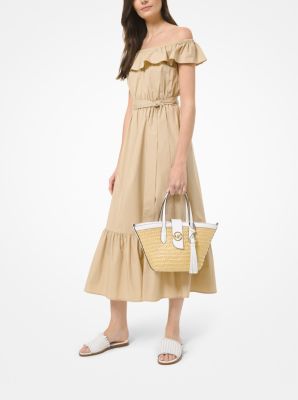 Borsa tote Malibu piccola in paglia image number 2