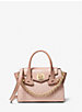 Carmen Extra-Small Logo and Leather Belted Satchel image number 0