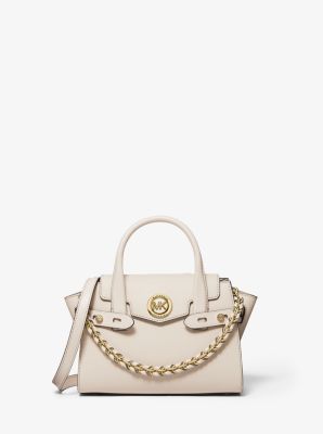 Carmen Extra-Small Saffiano Leather Belted Satchel image number 0