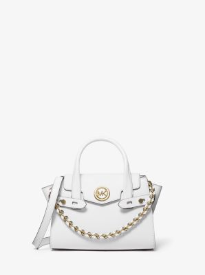 Carmen Extra-Small Saffiano Leather Belted Satchel | Michael Kors