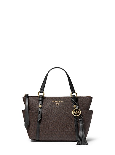 Michael Kors Sullivan - Small Tote Bag With Zip And Logo In