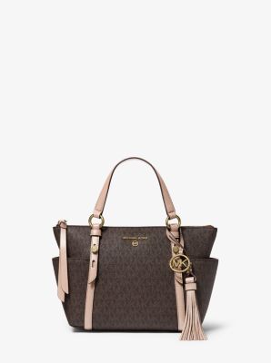 michael kors bag with zippers on front