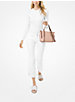 Sullivan Small Two-Tone Saffiano Leather Top-Zip Tote Bag image number 2