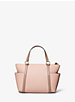 Sullivan Small Two-Tone Saffiano Leather Top-Zip Tote Bag image number 3