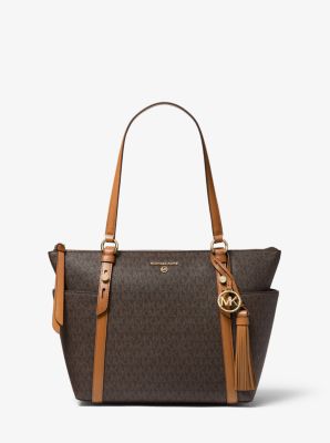 Sullivan Medium Logo Top-Zip Tote Bag image number 0