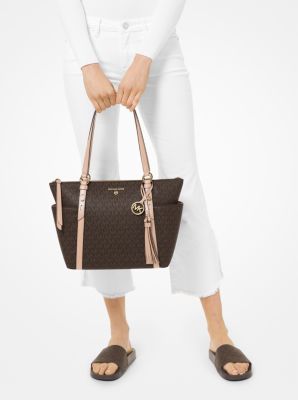 Sac fourre-tout Nomad de taille moyenne à fermeture éclair sur le dessus et à logo