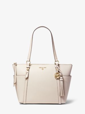 Sullivan Medium Saffiano Leather Top-Zip Tote Bag image number 0