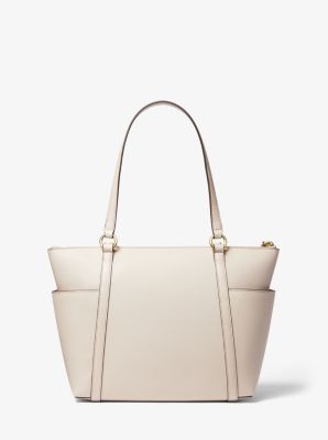 Sullivan Medium Saffiano Leather Top-Zip Tote Bag image number 3