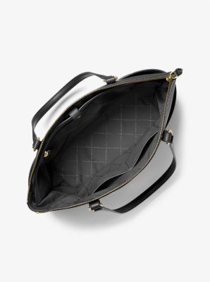 Sullivan Large Saffiano Leather Top-Zip Tote Bag image number 1