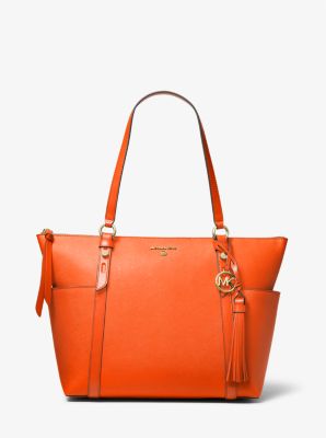 orange mk purse