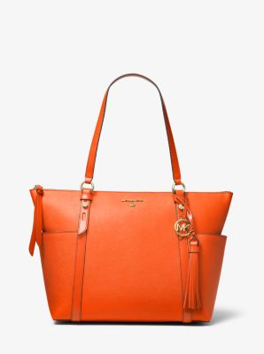 michael kors zip tote bag