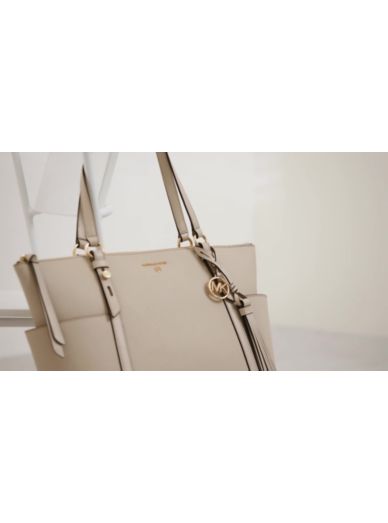 Sullivan Large Saffiano Leather Top-zip Tote Bag | Michael Kors