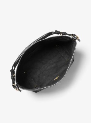 Lucy Large Pebbled Leather Shoulder Bag image number 1