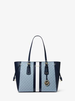 michael kors voyager tote blue