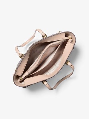 Voyager Medium Logo Stripe Tote Bag