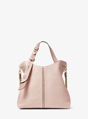 Downtown astor large pebbled leather shoulder bag hot sale