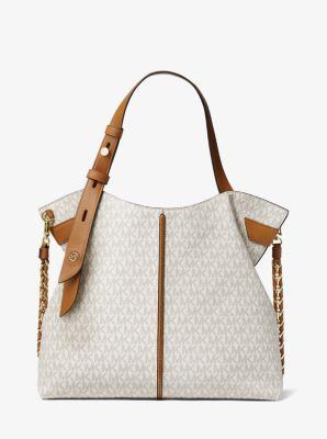 Downtown Astor Large Logo Shoulder Bag | Michael Kors