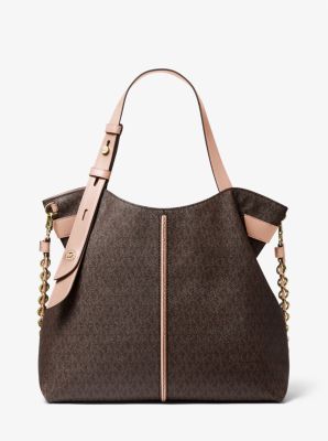 Downtown Astor Large Logo Shoulder Bag | Michael Kors