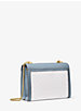 Grand sac à épaule Whitney convertible en cuir gaufré et à logo image number 2