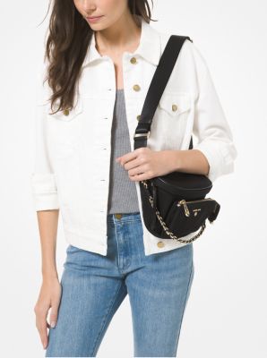 Slater Medium Nylon Gabardine Sling Pack Michael Kors