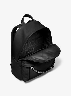 Slater Medium Pebbled Leather Backpack image number 1