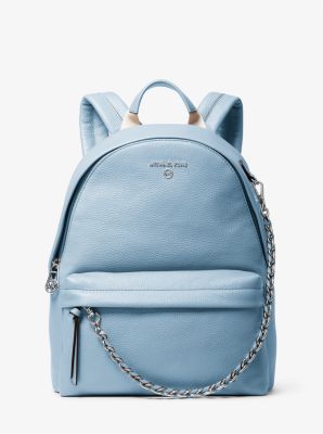 michael kors blue backpack