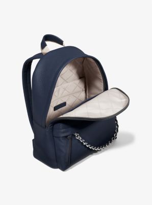 Slater Medium Pebbled Leather Backpack image number 1