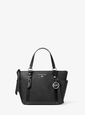 michael kors tote with side pockets