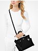 Sullivan Small Saffiano Leather Top-Zip Tote Bag image number 2