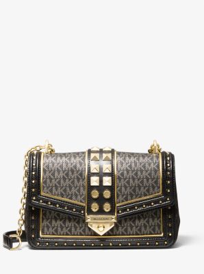 MMK x 007 SoHo Large Studded Logo Shoulder Bag Michael Kors