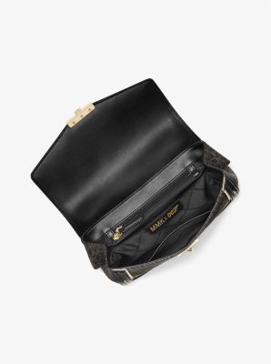 MMK x 007 SoHo Large Studded Logo Shoulder Bag | Michael Kors