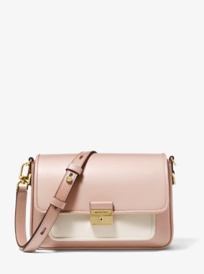 Bradshaw Medium Color-Block Leather Messenger Bag | Michael Kors